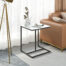 Fianco Side Table and flower vase on it